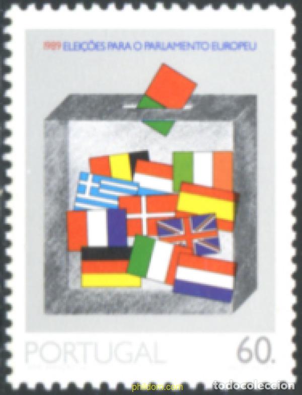 Sellos: 140847 MNH PORTUGAL 1989 3 ELECCIONES PARA EL PARLAMENTO EUROPEO