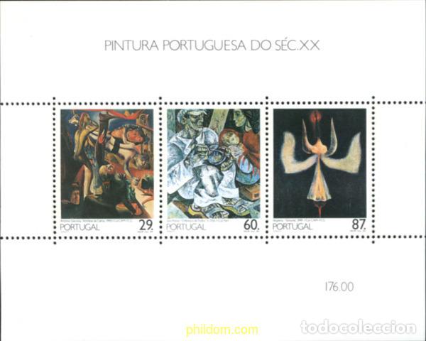 Sellos: 106959 MNH PORTUGAL 1989 PINTURA PORTUGUESA DEL SIGLO XX