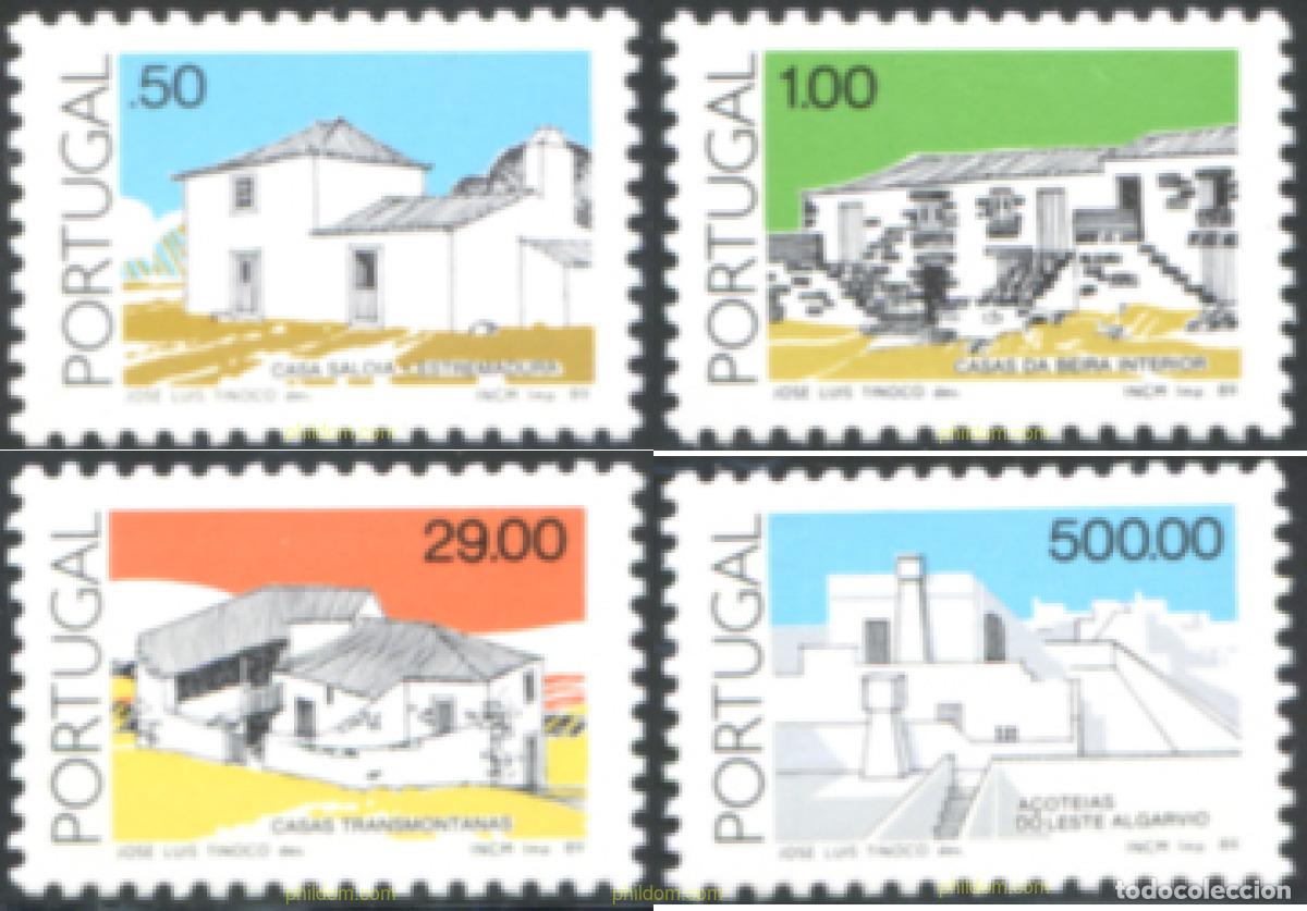 Sellos: 140846 MNH PORTUGAL 1989 ARQUITECTURA POPULAR