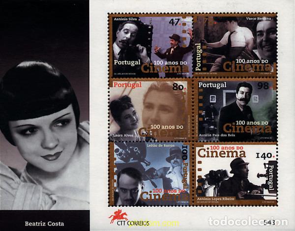 Sellos: 230867 MNH PORTUGAL 1996 CENTENARIO DEL CINE. RETRATOS DE ACTORES Y DIRECTORES