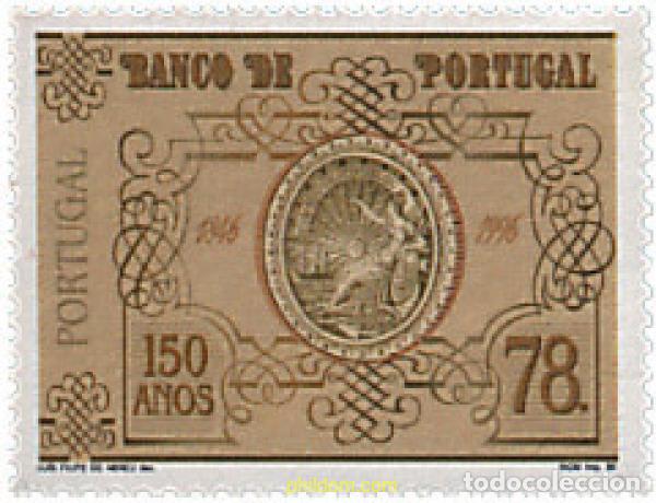 Sellos: 87159 MNH PORTUGAL 1996 150 ANIVERSARIO DEL BANCO POPULAR DE PORTUGAL