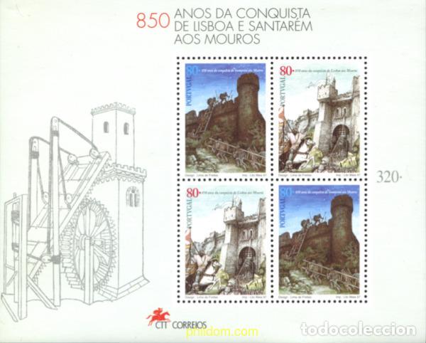 Sellos: 88392 MNH PORTUGAL 1997 850 ANIVERSARIO DE LA RECONQUISTA DE LISBOA Y SANTAREN