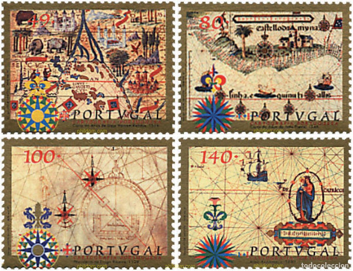 Sellos: 87116 MNH PORTUGAL 1997 CARTOGRAFIA PORTUGUESA