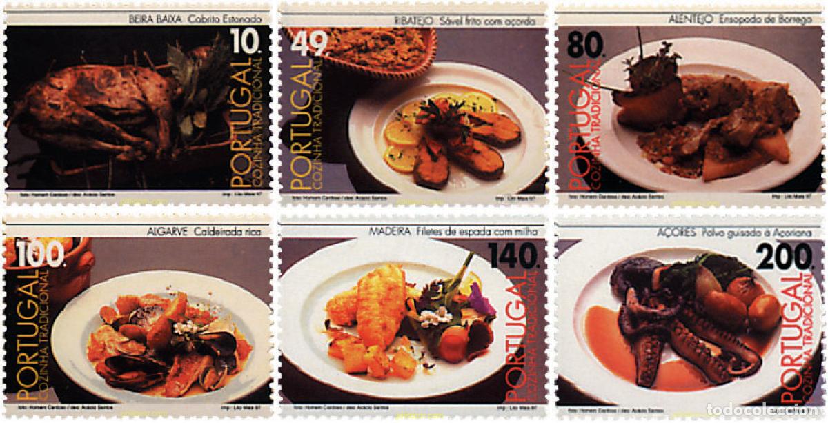 Sellos: 87071 MNH PORTUGAL 1997 COCINA TRADICIONAL PORTUGUESA