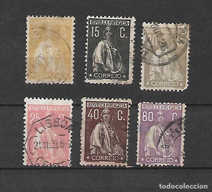 Sellos: C&eacute;r&eacute;s . CLASICOS. PORTUGAL . sellos a&ntilde;os 1923/24