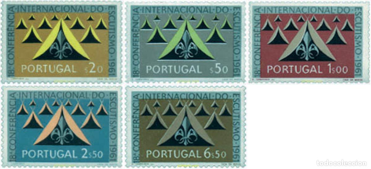 Sellos: 281812 HINGED PORTUGAL 1962 18 CONFERENCIA INTERNACIONAL EN LISBOA
