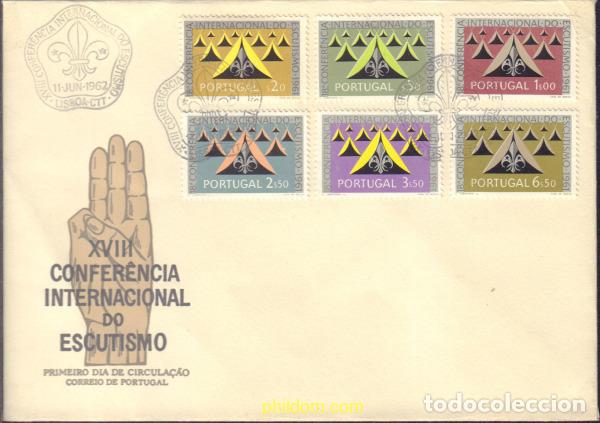 Sellos: 377003 MNH PORTUGAL 1962 18 CONFERENCIA INTERNACIONAL EN LISBOA