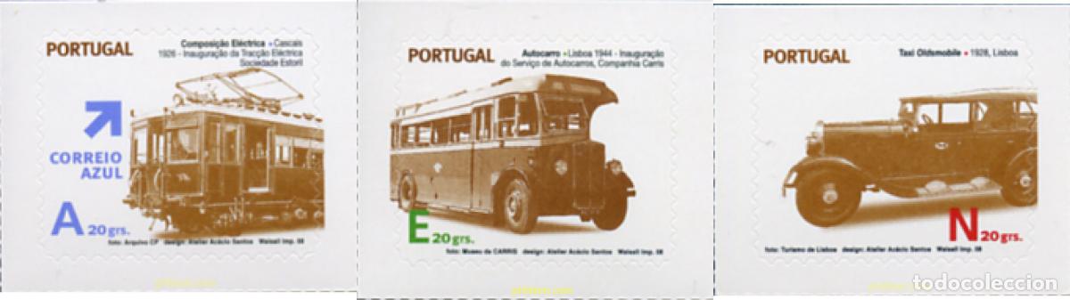 Sellos: 215514 MNH PORTUGAL 2008 TRANSPORTES