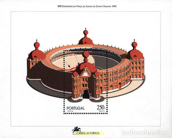 Sellos: 87673 MNH PORTUGAL 1992 CENTENARIO DE LAS ARENAS TAUROMAQUIAS