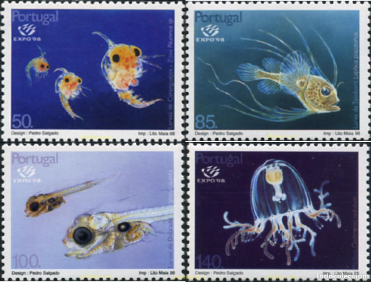 Sellos: 86923 MNH PORTUGAL 1998 EXPO 98. EXPOSICION UNIVERSAL DE LISBOA. A&Ntilde;O INTERNACIONAL DE LOS OCEANOS