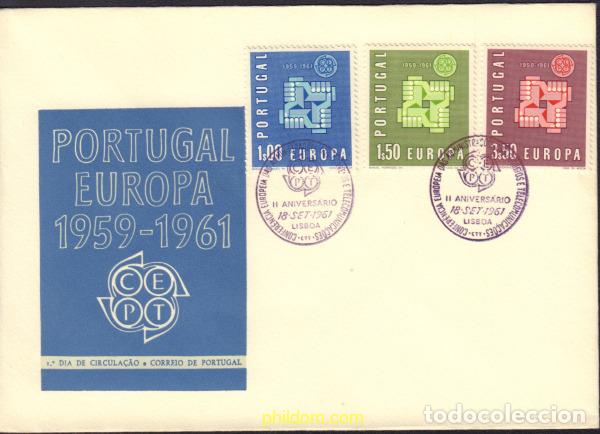 Sellos: 23507 MNH PORTUGAL 1961 EUROPA CEPT. PALOMA
