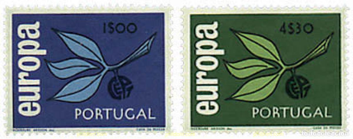 Sellos: 251618 MNH PORTUGAL 1965 EUROPA CEPT. ESPIGA EUROPA