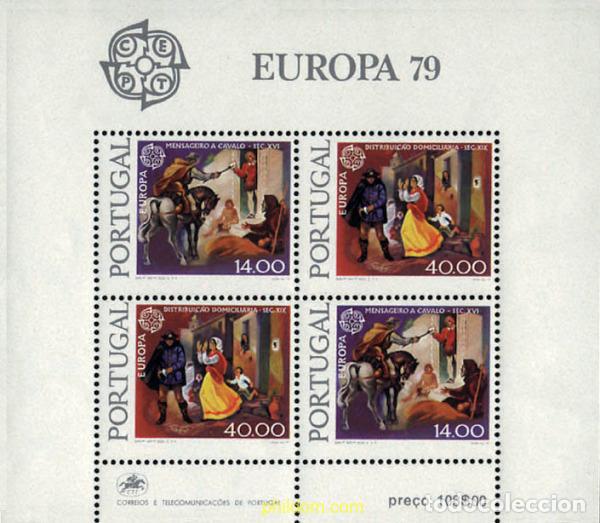 Sellos: 62392 MNH PORTUGAL 1979 EUROPA CEPT. COMUNICACIONES