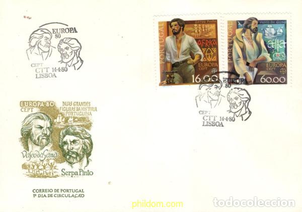 Sellos: 1049 MNH PORTUGAL 1980 EUROPA CEPT. GENTE FAMOSA