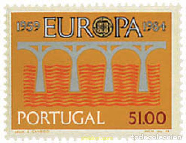 Sellos: 62576 MNH PORTUGAL 1984 EUROPA CEPT. 25 ANIVERSARIO DE LA CEPT