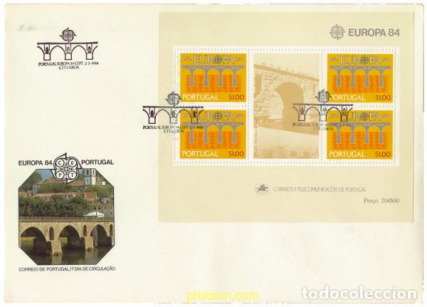Sellos: 24029 MNH PORTUGAL 1984 EUROPA CEPT. 25 ANIVERSARIO DE LA CEPT