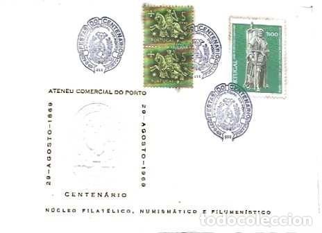 Sellos: Portugal & FD Celebraciones del Centenario de Ateneu Comercial do Porto, Oporto 1969 (88878)