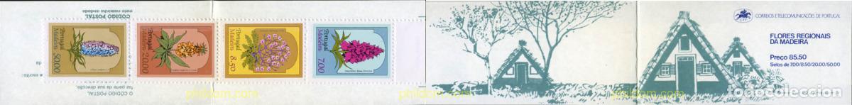Sellos: 1734 MNH MADEIRA 1981 FLORES REGIONALES