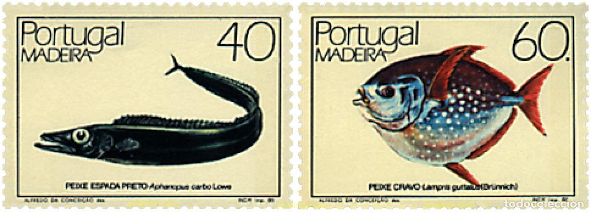 Sellos: 69797 MNH MADEIRA 1985 PECES