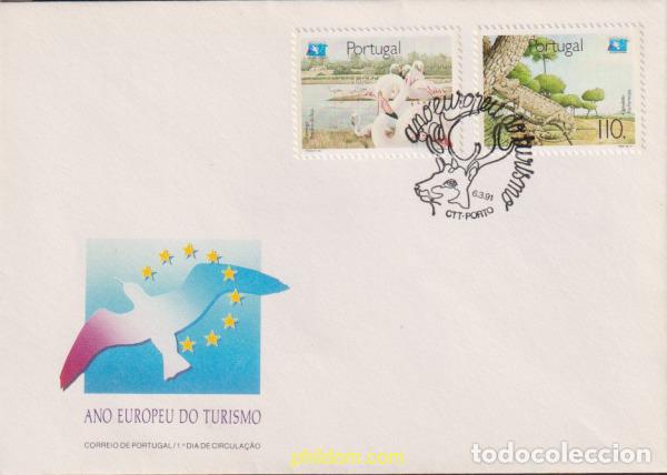 Sellos: 397323 MNH PORTUGAL 1991 A&Ntilde;O EUROPEO DEL TURISMO