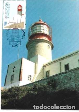 Sellos: Portugal y M&aacute;xima, Faros de la costa portuguesa, Faro del Cabo San Vicente, Faro 1997 (84)