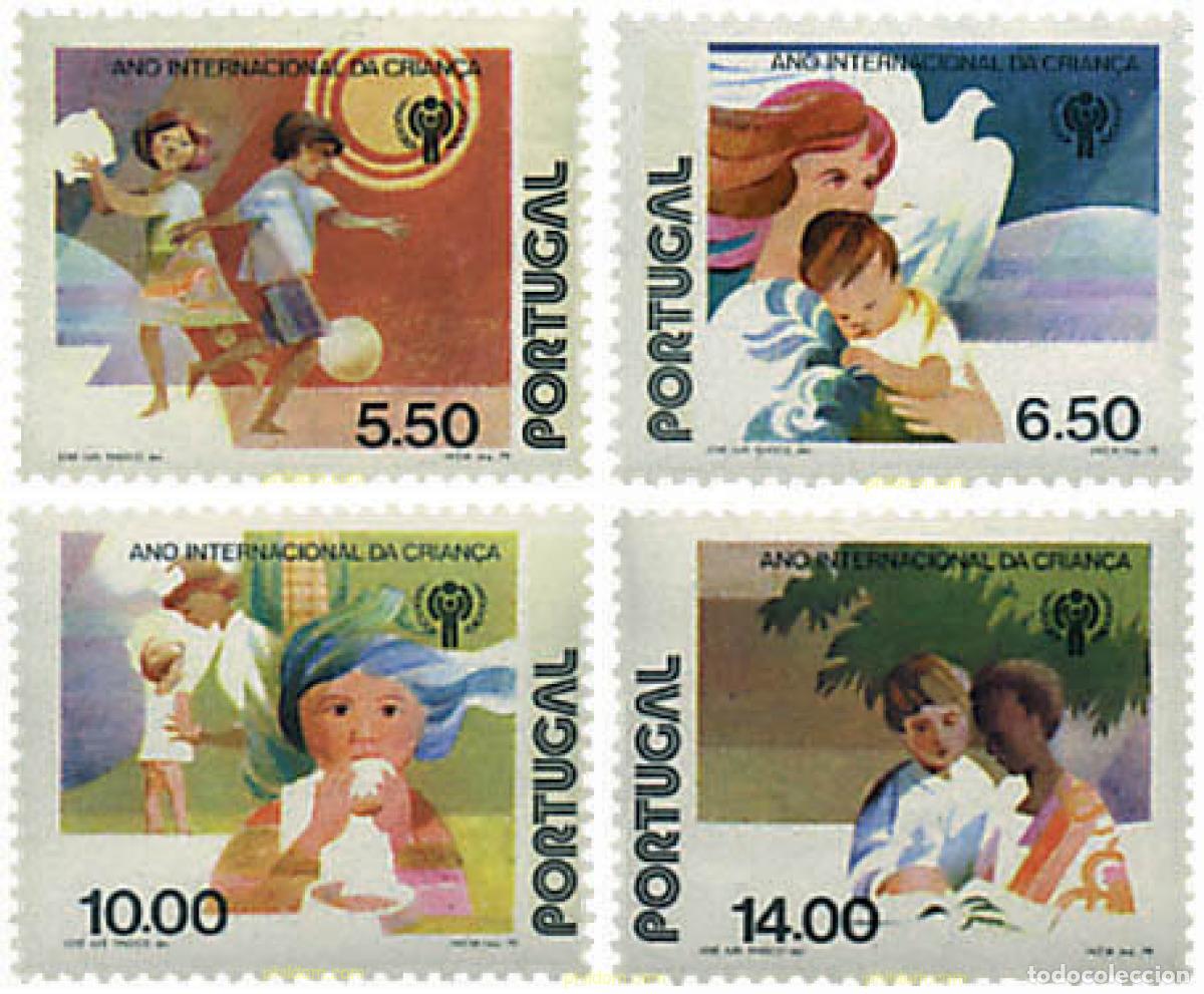 Sellos: 69324 MNH PORTUGAL 1979 A&Ntilde;O INTERNACIONAL DEL NI&Ntilde;O