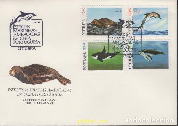 Sellos: 24926 MNH PORTUGAL 1983 ESPECIES MARINAS AMENAZADAS DE LA COSTA PORTUGUESA