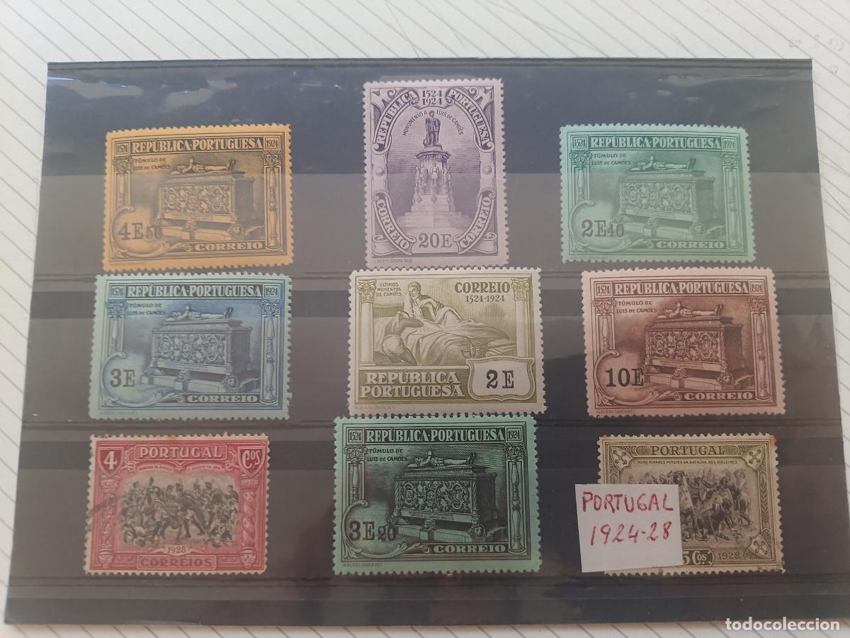 Sellos: Portugal. Centenario de Camoens 1924-1928