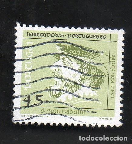 Sellos: FILA SELO PORTUGAL 1994 AF-2196 YT-1986 NAVEGADORES PORTUGUESE 5&ordm;.GRUPO CIRCULAR