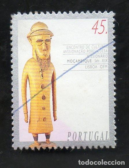 Sellos: FILA SELO PORTUGAL 1994 AF-2257 YT-2035 EVANGELIZA&Ccedil;&Atilde;O CU,TURAS CIRCULADO