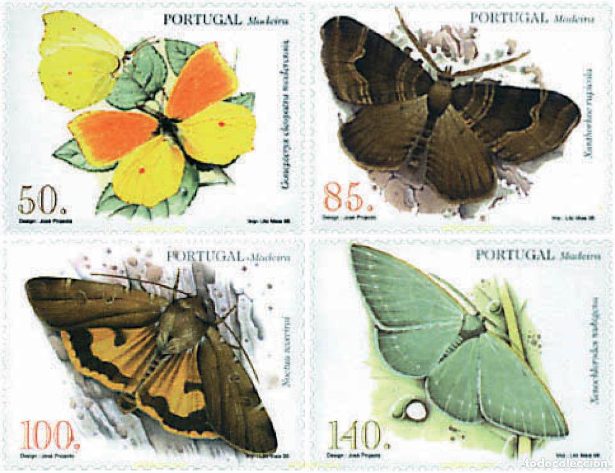 Briefmarken: 76330 MNH MADEIRA 1998 MARIPOSAS