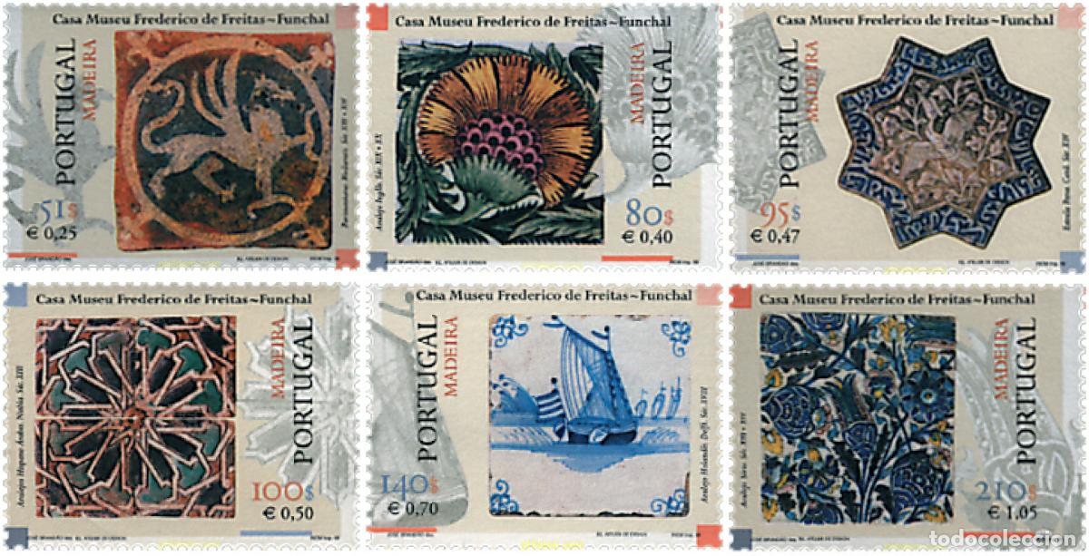 Sellos: 100067 MNH MADEIRA 1999 AZULEJOS, CASA MUSEO DE FREITAS EN FUNCHAL