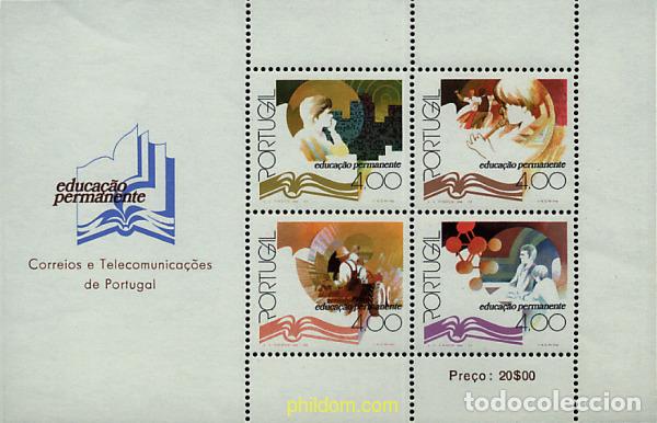 Sellos: 42208 MNH PORTUGAL 1977 EDUCACION PERMANENTE