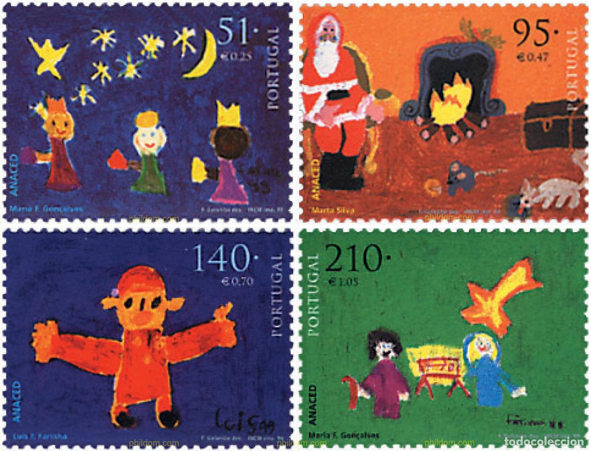 Sellos: 86796 MNH PORTUGAL 1999 NAVIDAD