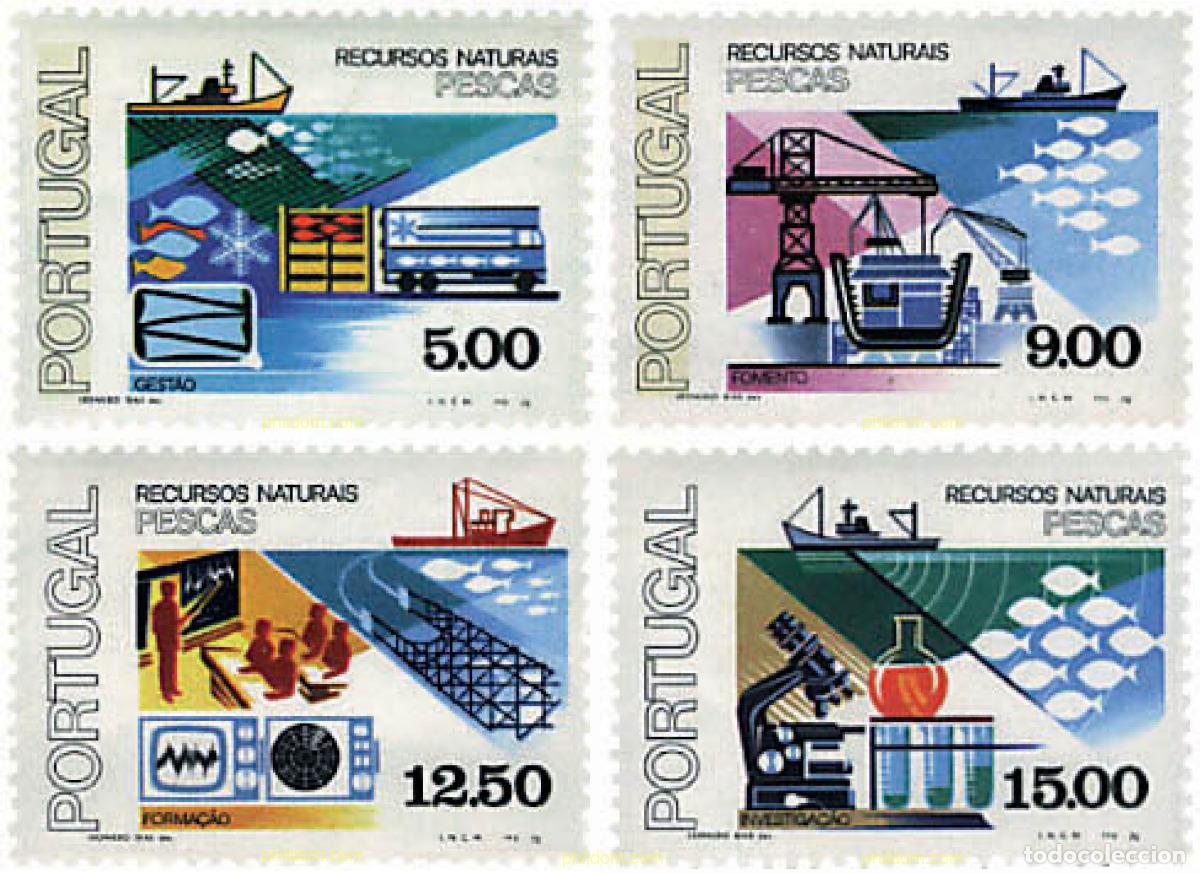Sellos: 61004 MNH PORTUGAL 1978 RECURSOS NATURALES.