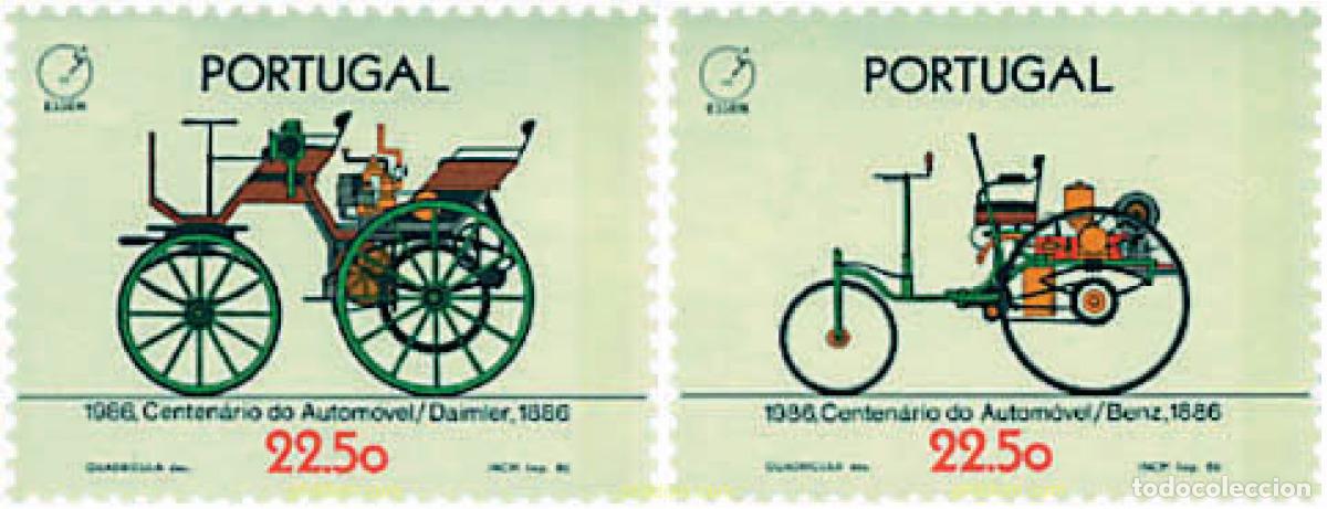 Sellos: 88354 MNH PORTUGAL 1986 CENTENARIO DEL AUTOMOVIL