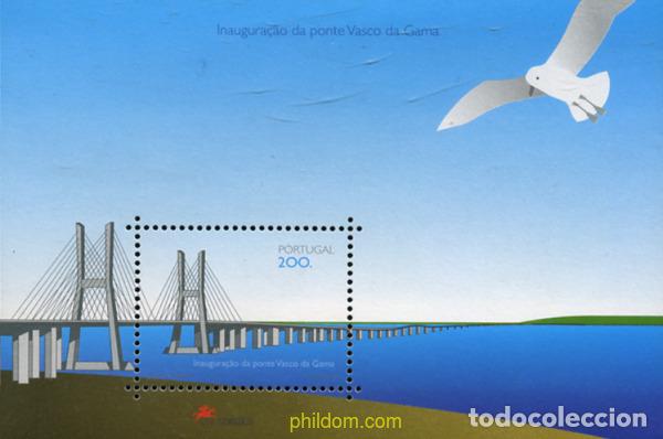 Sellos: 87488 MNH PORTUGAL 1998 INAUGURACION DEL PUENTE VASCO DE GAMA