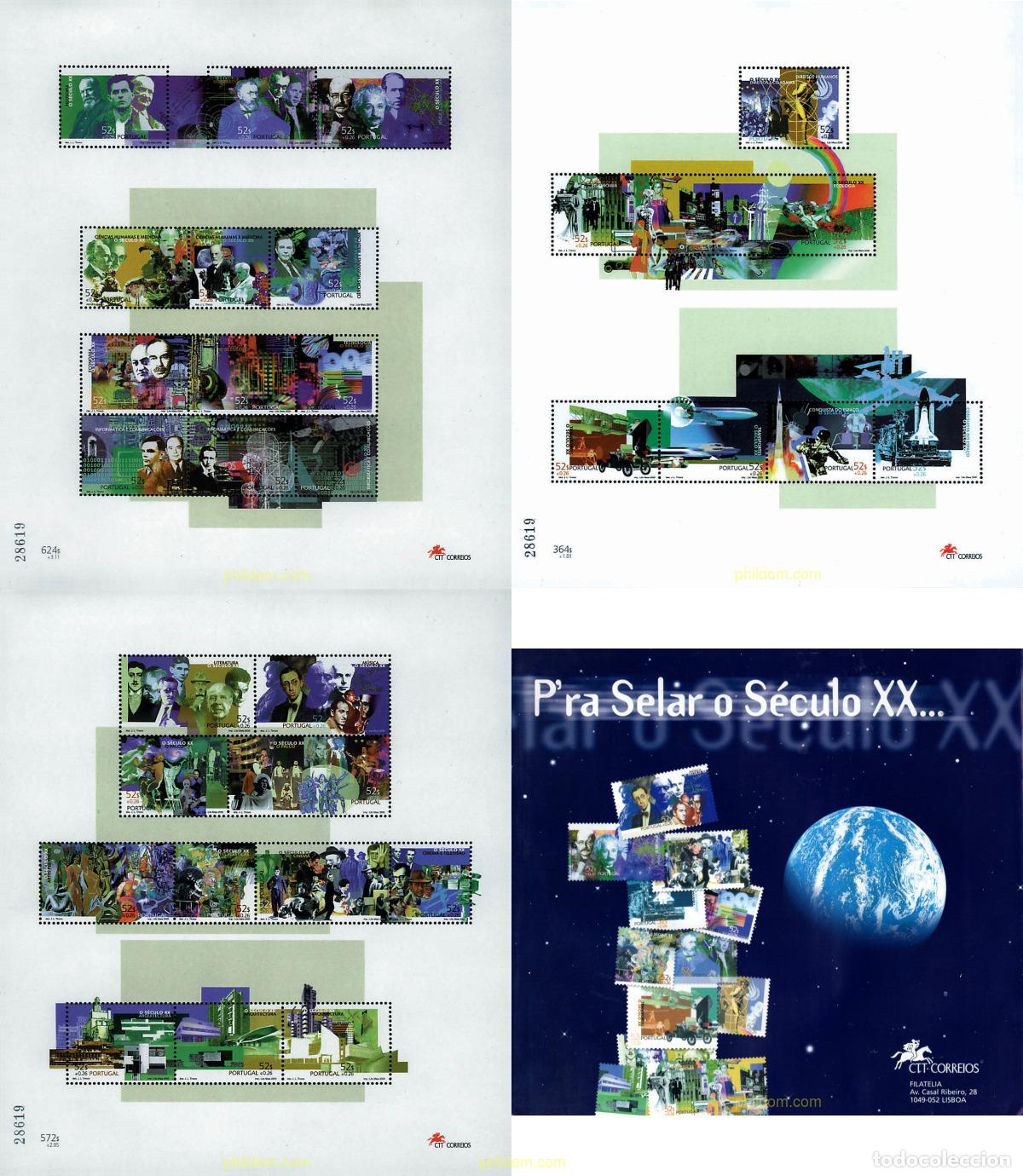 Sellos: 367353 MNH PORTUGAL 2000 EL SIGLO XX