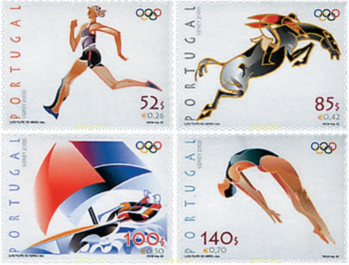 Sellos: 86724 MNH PORTUGAL 2000 27 JUEGOS OLIMPICOS VERANO SYDNEY 2000