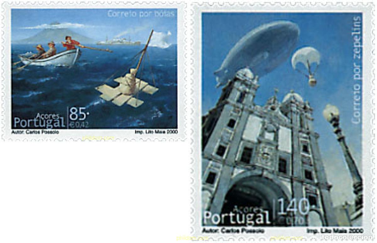 Sellos: 52153 MNH AZORES 2000 HISTORIA POSTAL