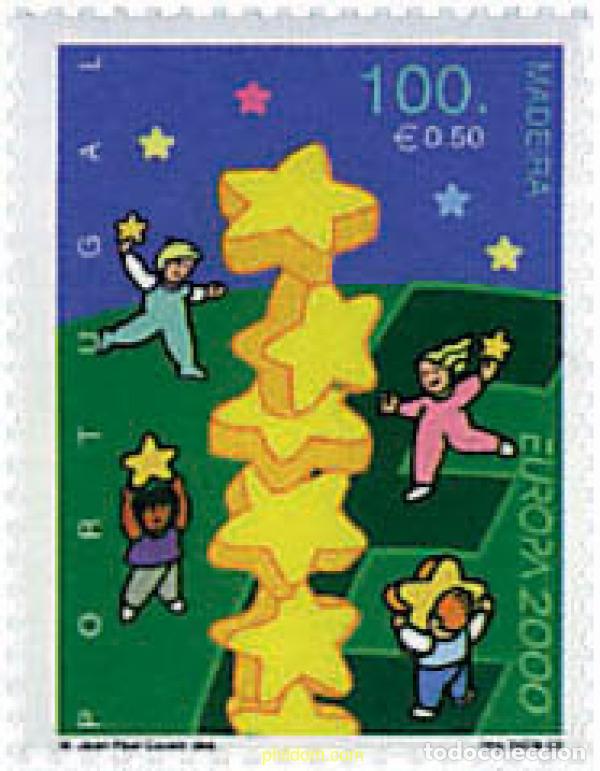Sellos: 77132 MNH MADEIRA 2000 EUROPA CEPT. CONSTRUCCION EUROPEA