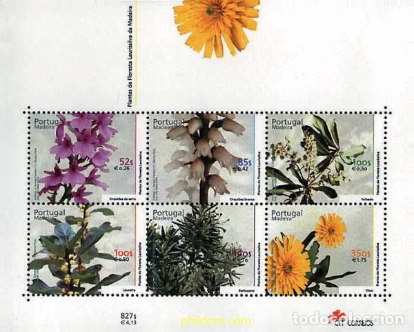 Sellos: 95852 MNH MADEIRA 2000 FLORES SILVESTRES DE MADEIRA