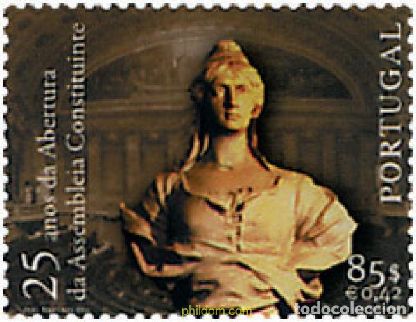 Sellos: 86720 MNH PORTUGAL 2000 25 A&Ntilde;OS DE LA ASAMBLEA CONTITUCIONAL