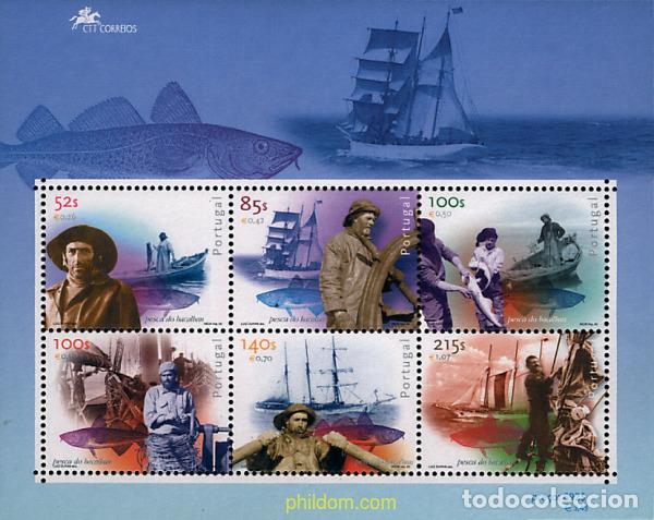 Sellos: 86730 MNH PORTUGAL 2000 LA PESCA DEL BACALAO