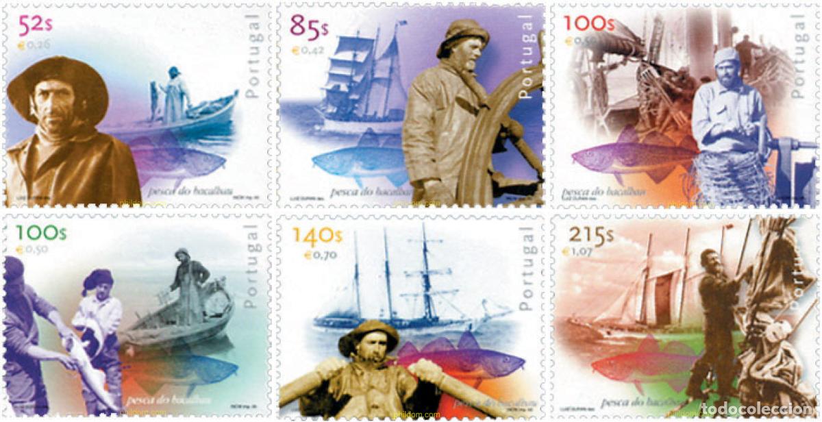 Sellos: 86721 MNH PORTUGAL 2000 PESCA DEL BACALAO