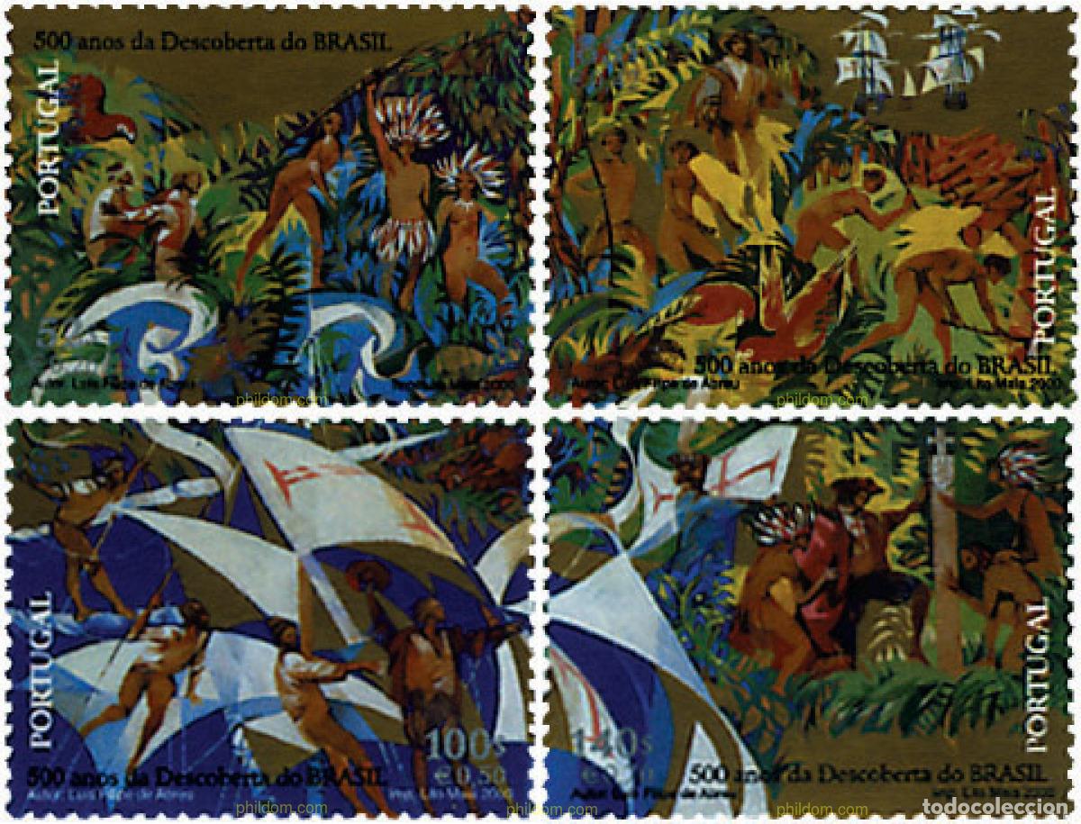 Sellos: 86685 MNH PORTUGAL 2000 500 A&Ntilde;OS DEL DESCUBRIMIENTO DEL BRASIL