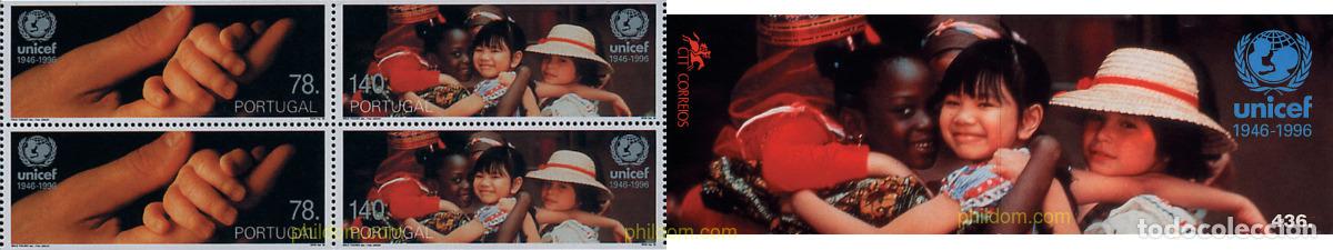 Sellos: 2402 MNH PORTUGAL 1996 50 ANIVERSARIO DE LA UNICEF