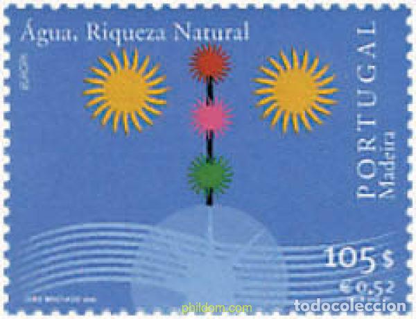 Sellos: 77062 MNH MADEIRA 2001 EUROPA CEPT. EL AGUA, RIQUEZA NATURAL