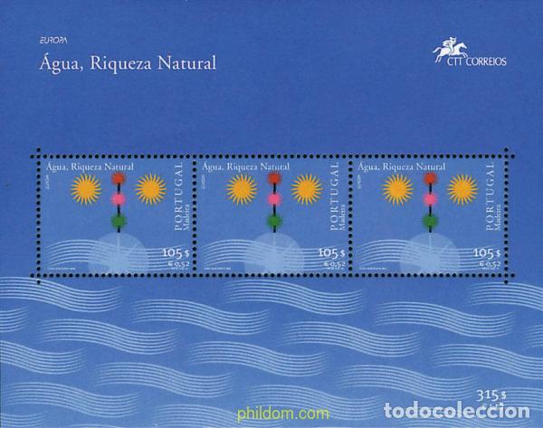 Sellos: 77063 MNH MADEIRA 2001 EUROPA CEPT. EL AGUA, RIQUEZA NATURAL