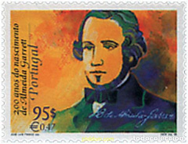 Sellos: 86759 MNH PORTUGAL 1999 2 CENTENARIO DEL NACIMIENTO DE ALMEIDA GARRET